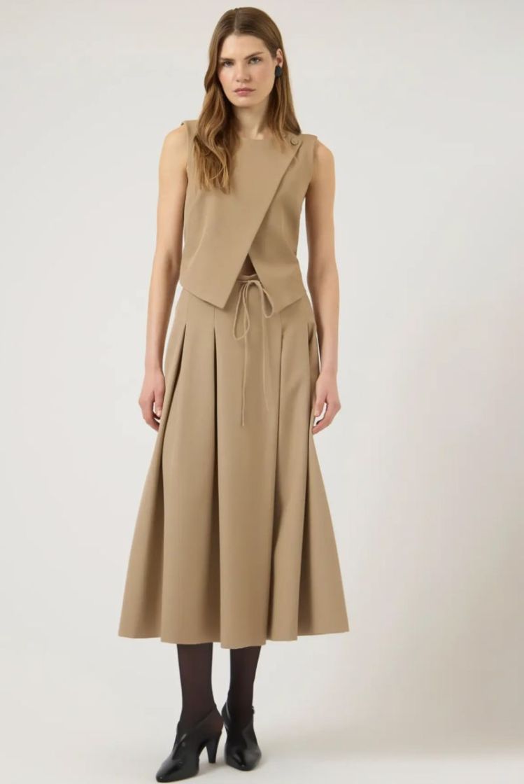 YASCAMIA HW LONG SKIRT incense 