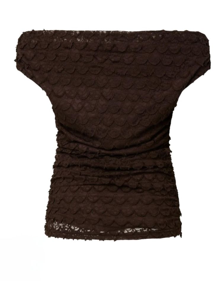 YASKATANA SL OFF SHOULDER coffee bean
