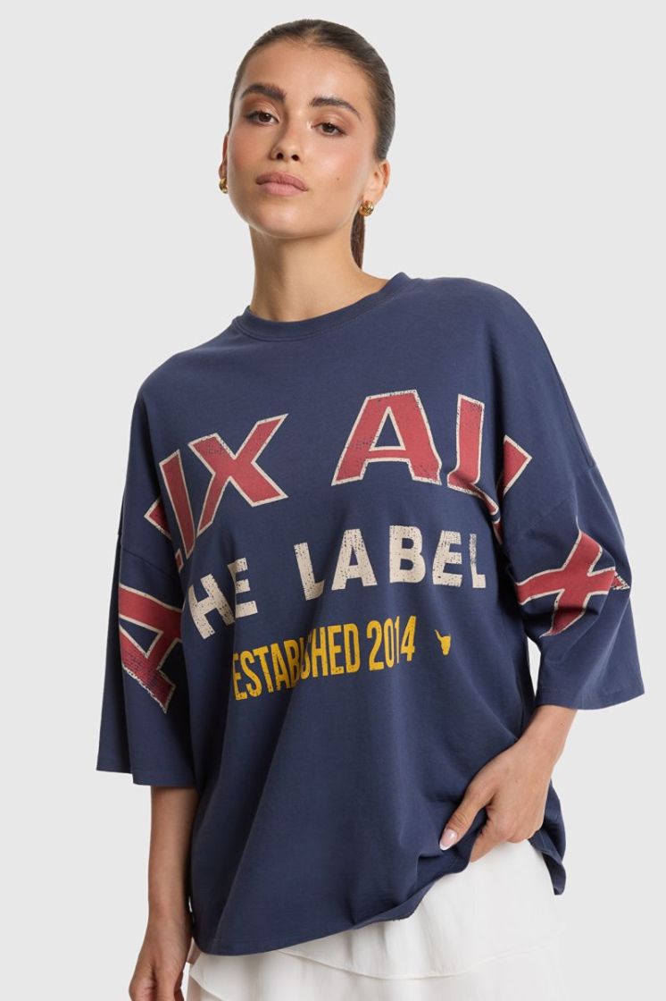 Knitted Big Alix Alix T-Shirt navy