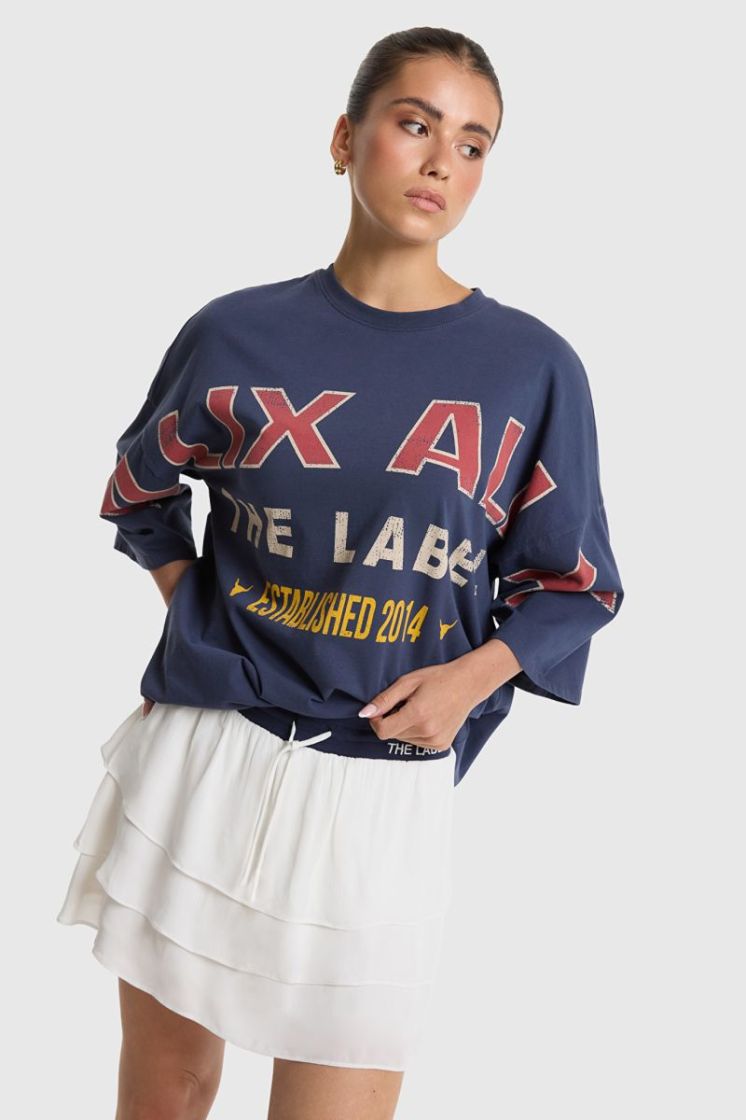 Knitted Big Alix Alix T-Shirt navy