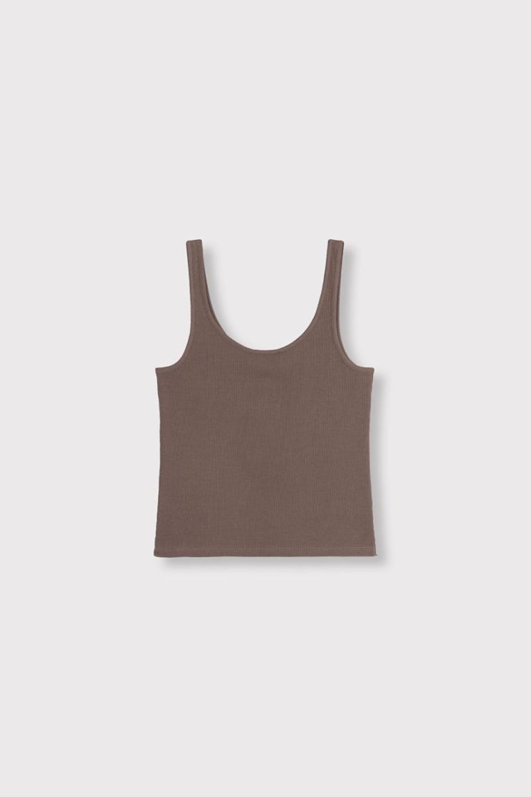 Knitted Tank Top brown