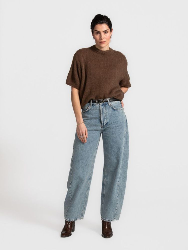 Meryl mid blue denim