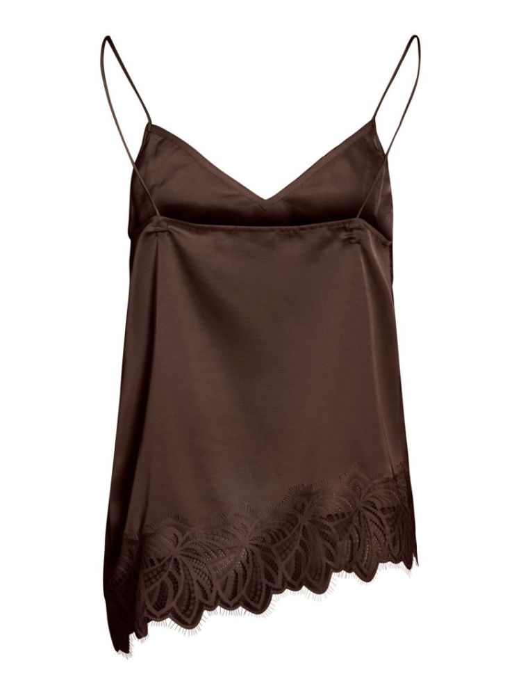 VILEA STRAP TOP coffee bean