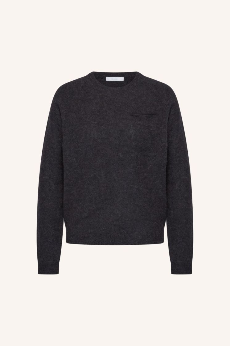 polly pullover dark grey melee