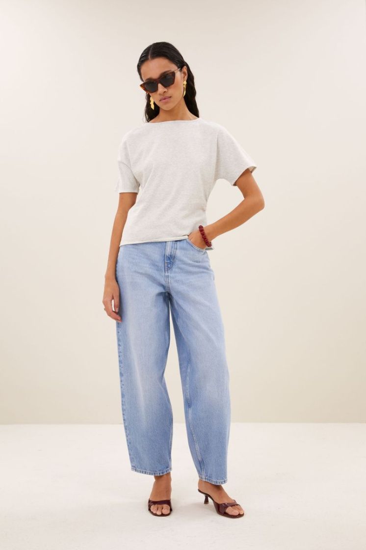 baggy jeans light denim