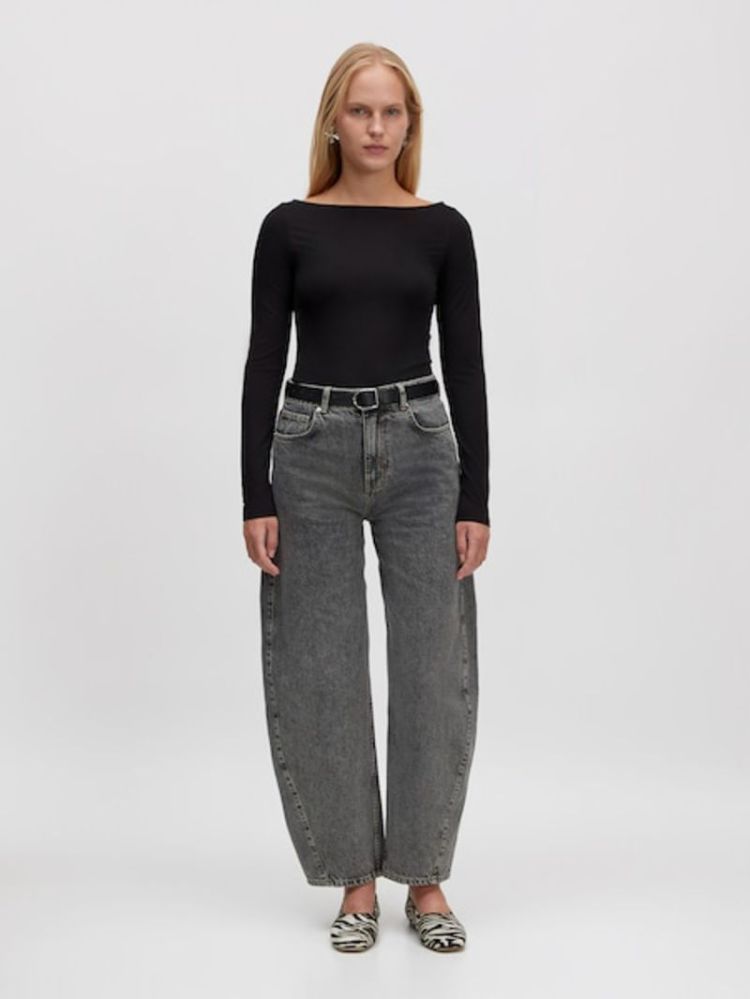Camilla Denim Trousers grey washed