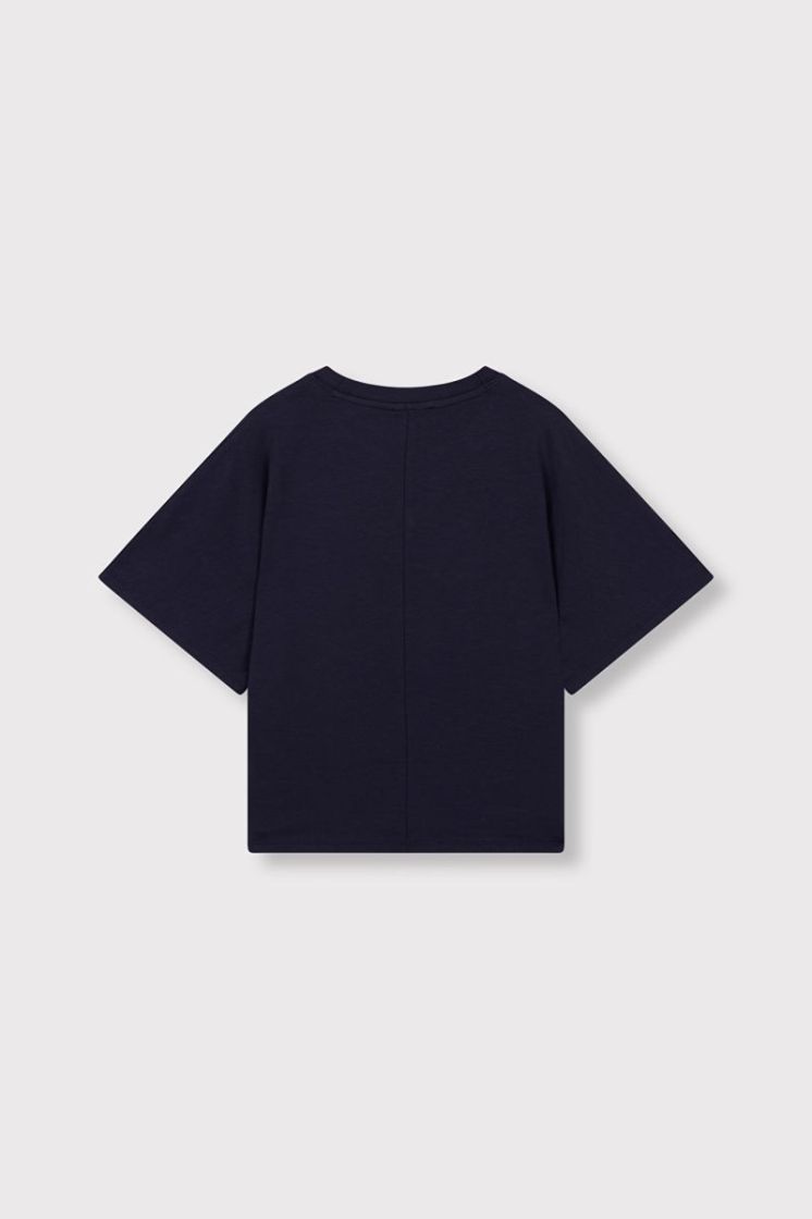 Knitted Badwing T-Shirt navy