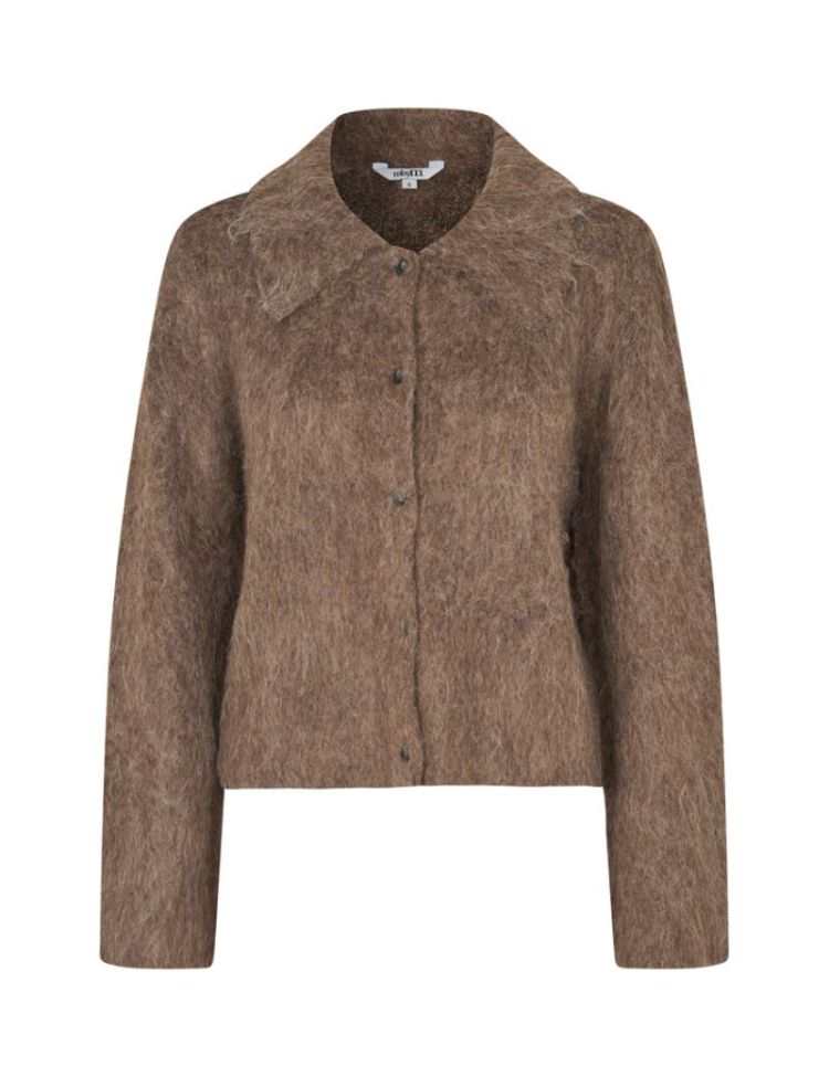 Lari-M, Brush, Knit walnut melange